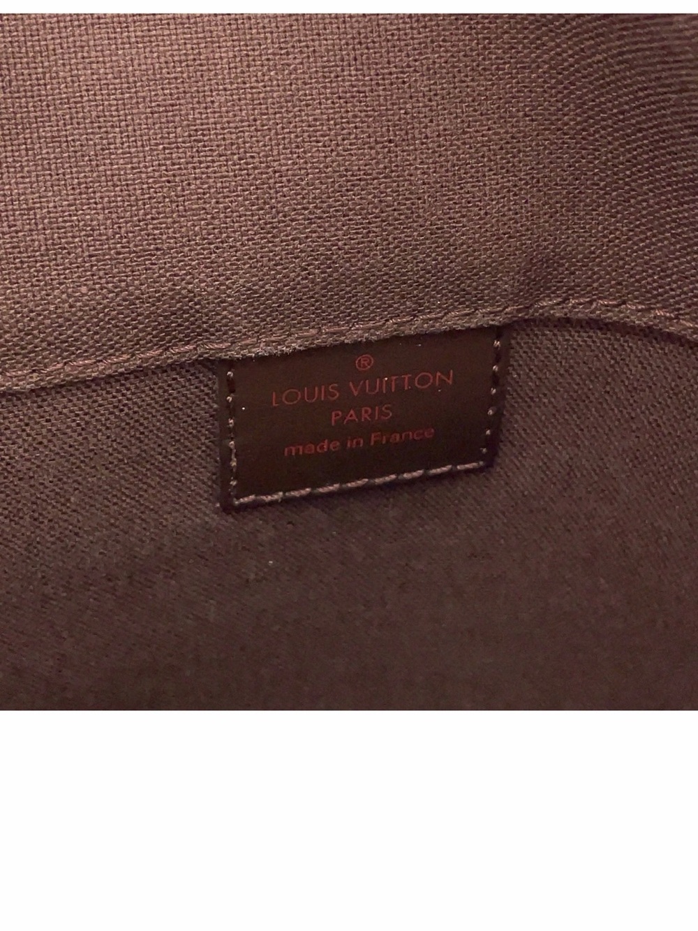Auth Louis Vuitton Damier Ebene Bastille Messenger Crossbody Bag - Picture 16 of 16